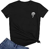 BLACKOO Women Cute T Shirt Juniors Graphic Tops