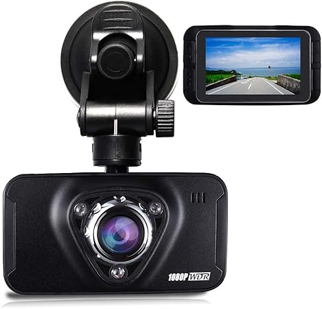 Amazon Hqbking ドライブレコーダー 高画質 駐車監視 煽り運転 カメラ 1080p フルhd 車載監視 170度広角 小型ドラレコ Gセンサー 衝撃検知 機能 ループ撮影機能 映像露出補正 Hdr Wdr搭載 取り付け簡単 ダッシュ カメラ 1年保証 日本語説明書 M7 車 バイク 車