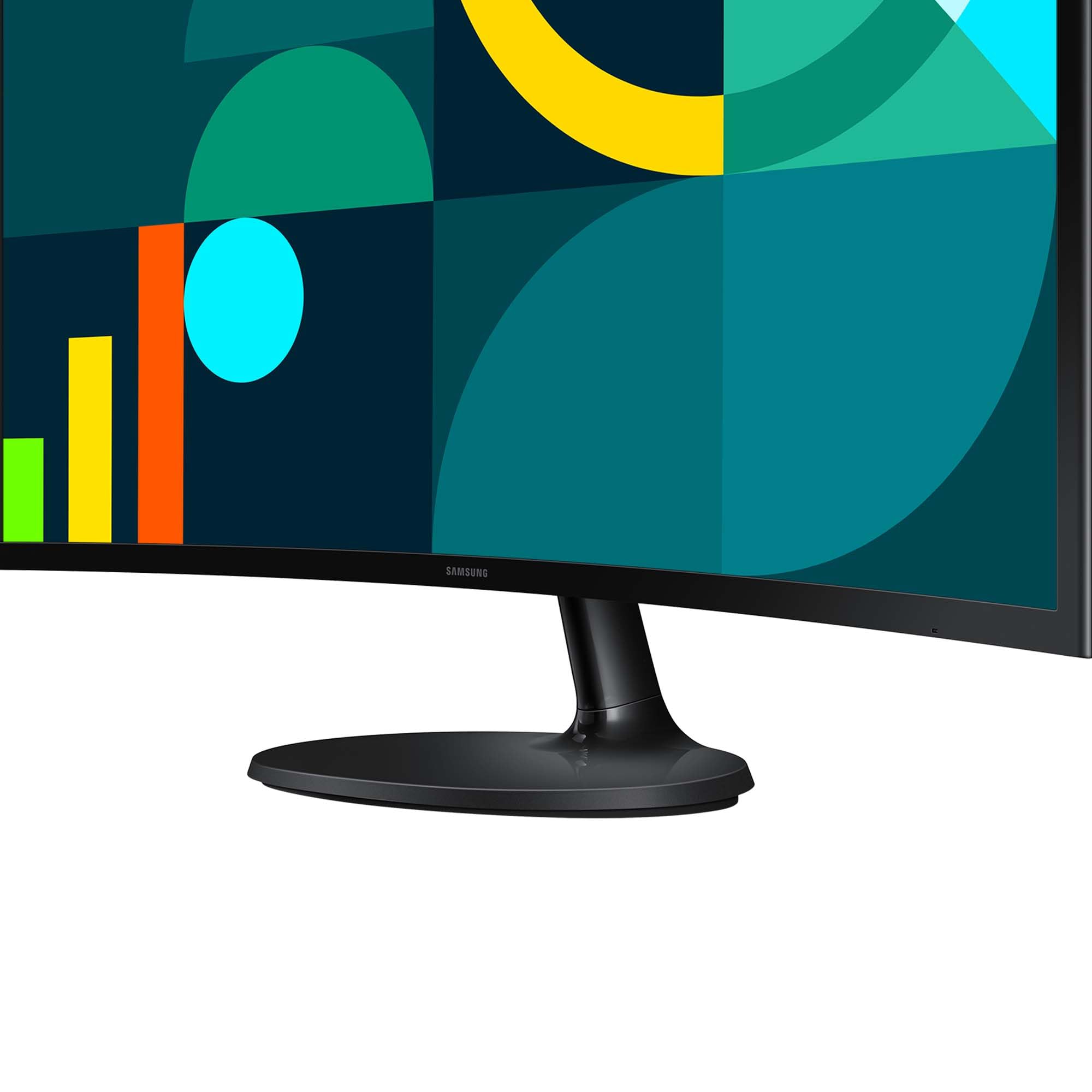 Samsung S36GD Essential Curved Monitor 27 Zoll, PC-Bildschirm mit VA-Panel, Full HD-Auflösung, 4 ms Reaktionszeit, Bildwiederholrate 100 Hz, Eco Saving Plus, Flicker Free, Schwarz, S27D364GAU