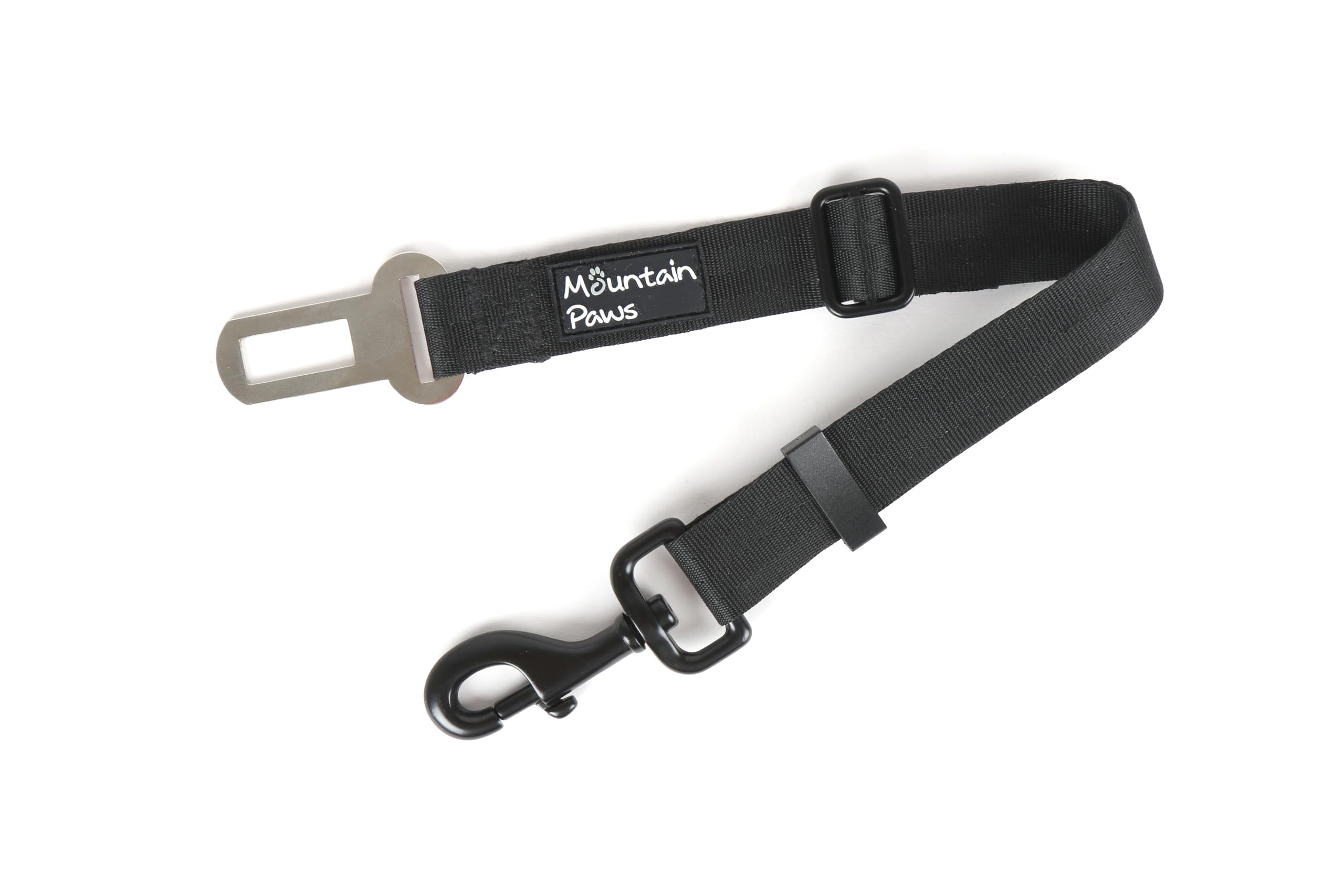 Mountain Paws Dog Seat Belt For Cars | Dog Car Harness, Fully Adjustable With Heavy Duty Webbing