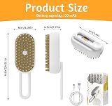 71Nmly Cat Steam Brush 3 in1 Multifunctional Pet Grooming Kit view 7