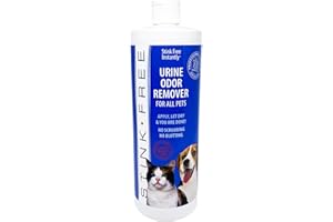 Stink Free Instantly Pet Urine Odor Remover - Cleaner, Neutralizer, & Eliminator of Cat & Dog Pee Odor on Carpets, Rugs, Outdoor Rugs, Mattress, Floor, Etc. 32 oz. (1 Quart)