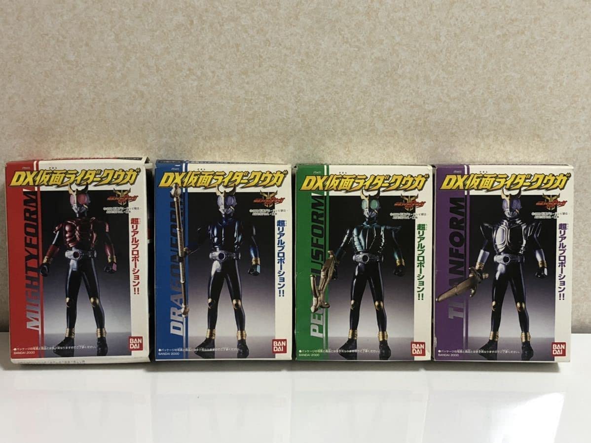 Mua 2000 DX Kamen Rider Kuuga All 4 Types Set Mighty Dragon Pegasus ...