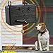 Upgraded Mini Bark Control Device Outdoor Anti Barking Ultrasonic Dog Bark Control Sonic Bark Deterrents Silencer Stop Barking Bark Stop Repeller (B-Black)