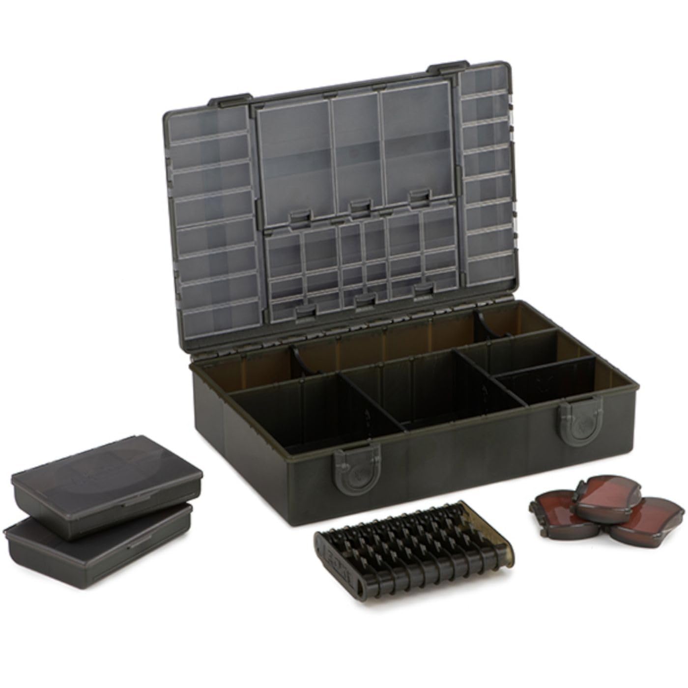 Fox Edges Loaded Medium Carp Fishing Tackle Box CBX091