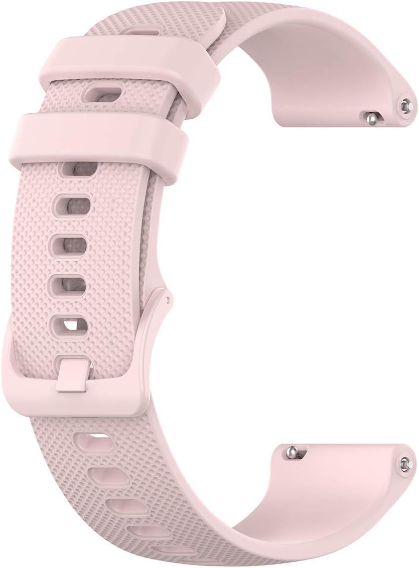 TenCloud Silicone Bands Compatible with Garmin Vivomove 3S/Vivoactive 4S/Venu 4 41mm/Venu 3S 2S Strap