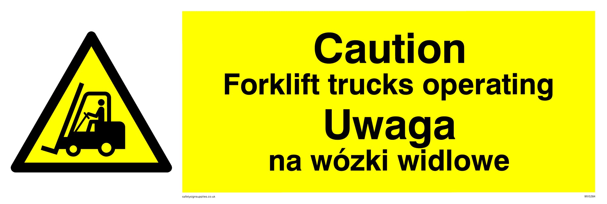 Pack of five - Polish Sign - 300x100mm - L31