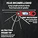 Kizen Instant Read Meat Thermometer - Best Super Fast Talking Digital Thermometer for Food, Kitchen, Cooking BBQ, Grill! 2018 UPGRADED MODEL (Red)