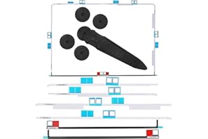 ZHUROUPU Replacement LCD Display Panel Adhesive Tape Strip Sticker + Opening Wheel Tool Kit for Apple iMac 21.5" A1418 (Late 