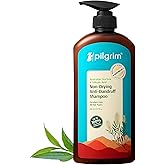 Pilgrim Anti-Dandruff Shampoo with Australian Tea Tree & Salicylic Acid | Non-Drying Scalp Relief | Reduces Visible Flakes | Suitable for All Hair Types | 21.98 Fl Oz (650ml)