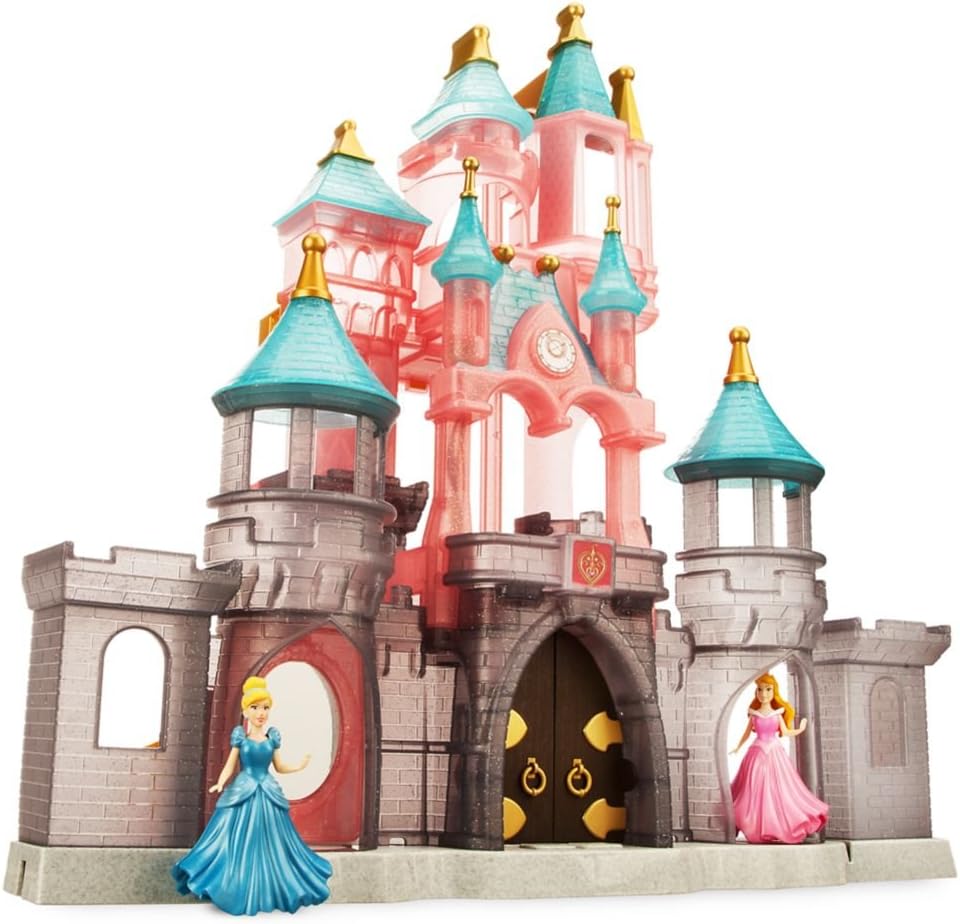 disney princess light up castle playset