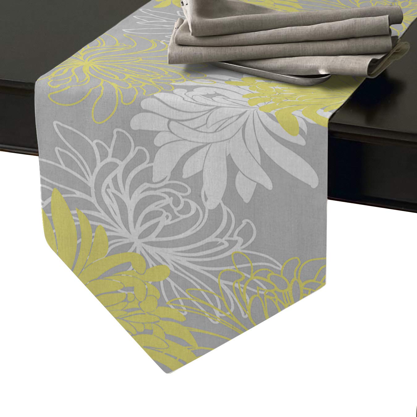Best table runner blue retro