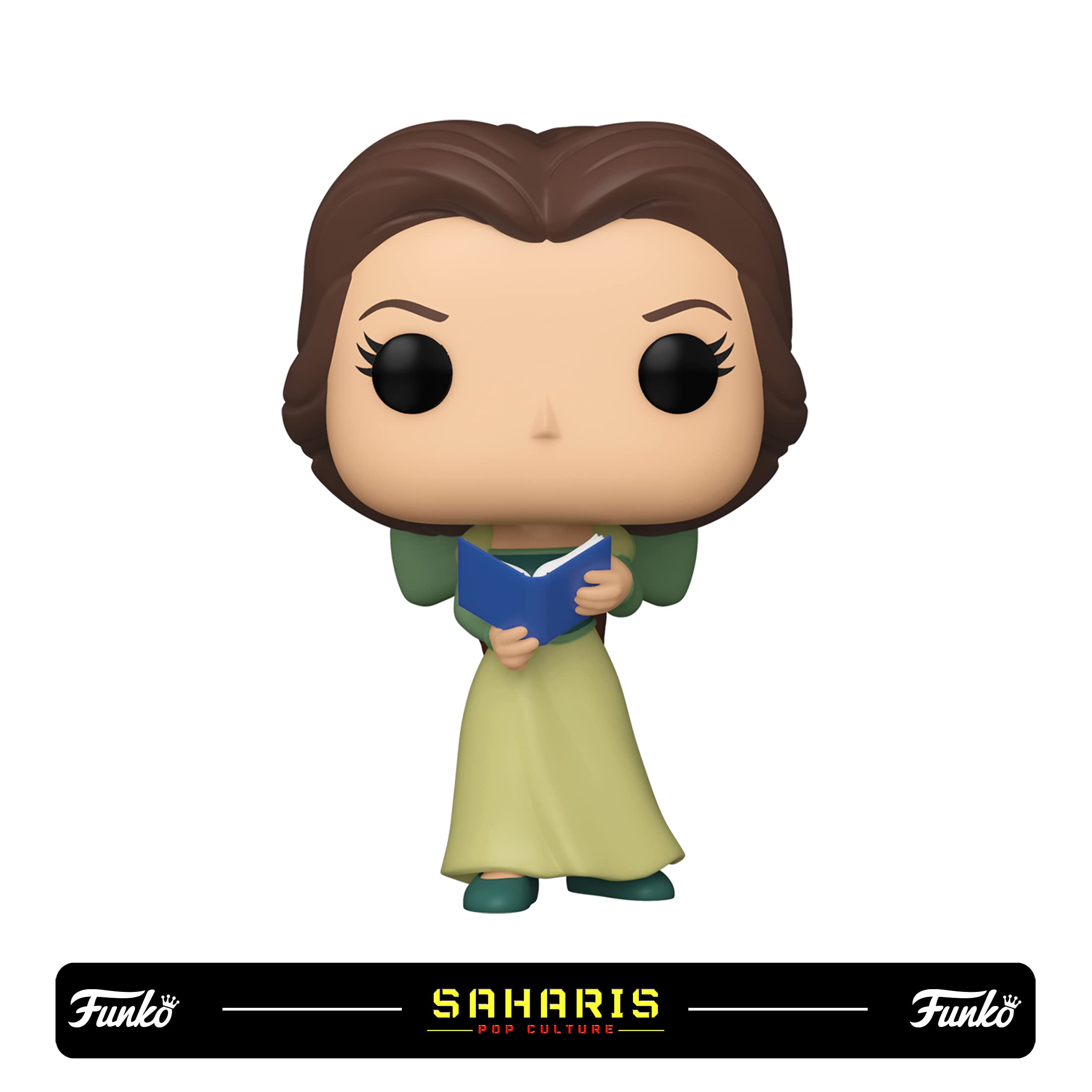 Funko POP! Beauty and The Beast: Belle in Green Dress with Book 2021 Spring Convention Exclusive