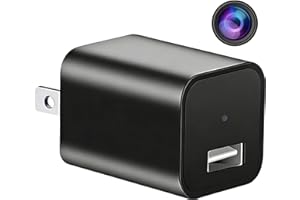 biyizor USB Hidden Camera Charger Spy Cam - 1080P Full HD Mini Wireless Nanny Cam with Night Vision, Motion Detection for Hom