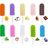 Maoerdental 10PCS Chew for Invisalign Aligner,Aligner Chew Popsicle-Shaped | Silicone Aligner Munchies with Grip Handles,Suitable for Invisible or Metal Braces(10PCS Mix Colors)