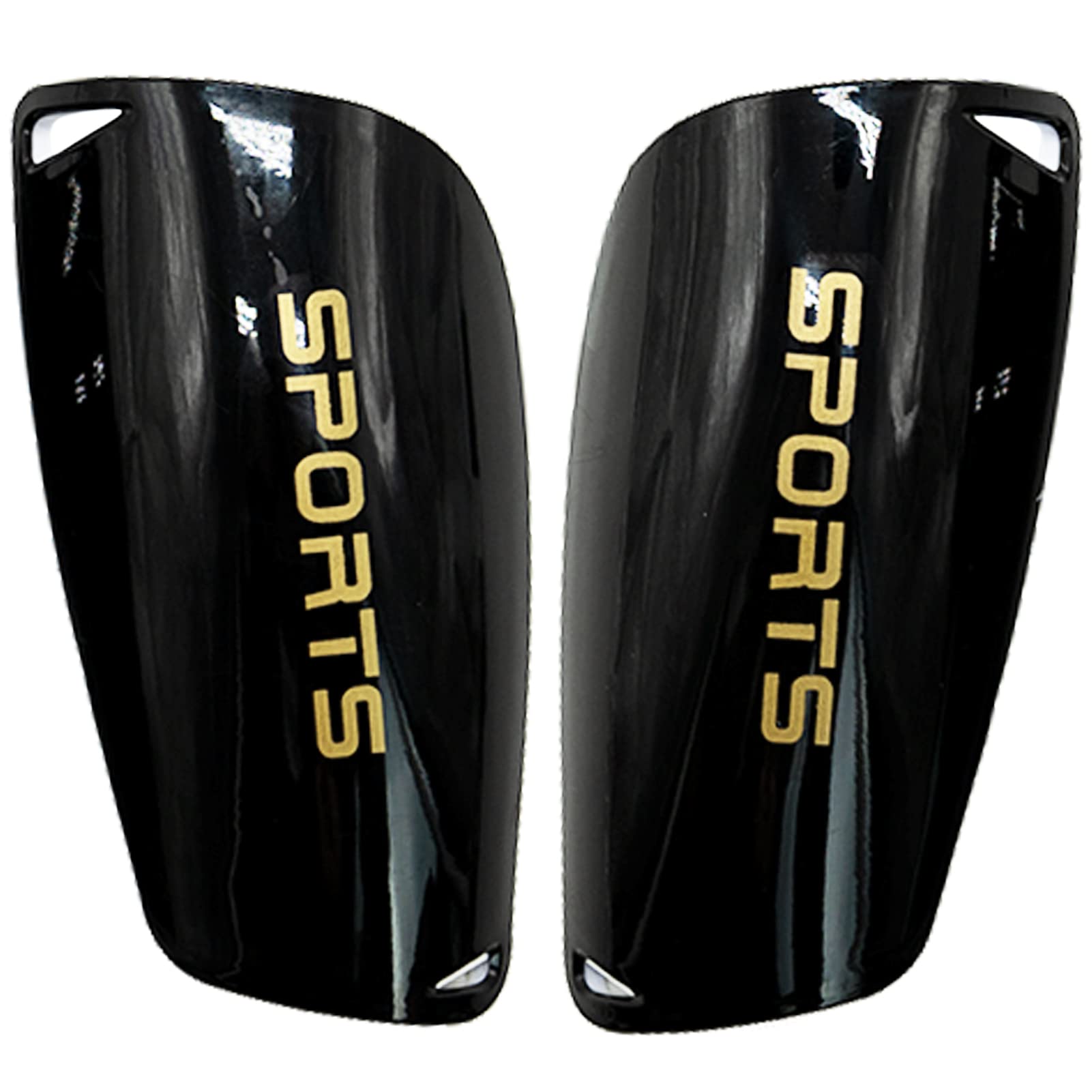 Football Shin Guards, Shin Guards Pads, Youth Boys Girls Shin Pad Sleeves for Football Games, EVA Cushon Protection Reduce hit & Injuries(Black)