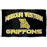 Missouri Western State Griffons MWSU University Large College Flag