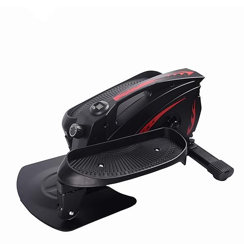 Under Desk Elliptical, Mini Elliptical Machine with Non-Slip Pedal