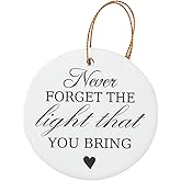 Thank You Ceramic Ornament – Employee Appreciation Gifts for Women, Men, Teachers, Nurses, Coworkers, Bosses – Retirement, Farewell, Birthday