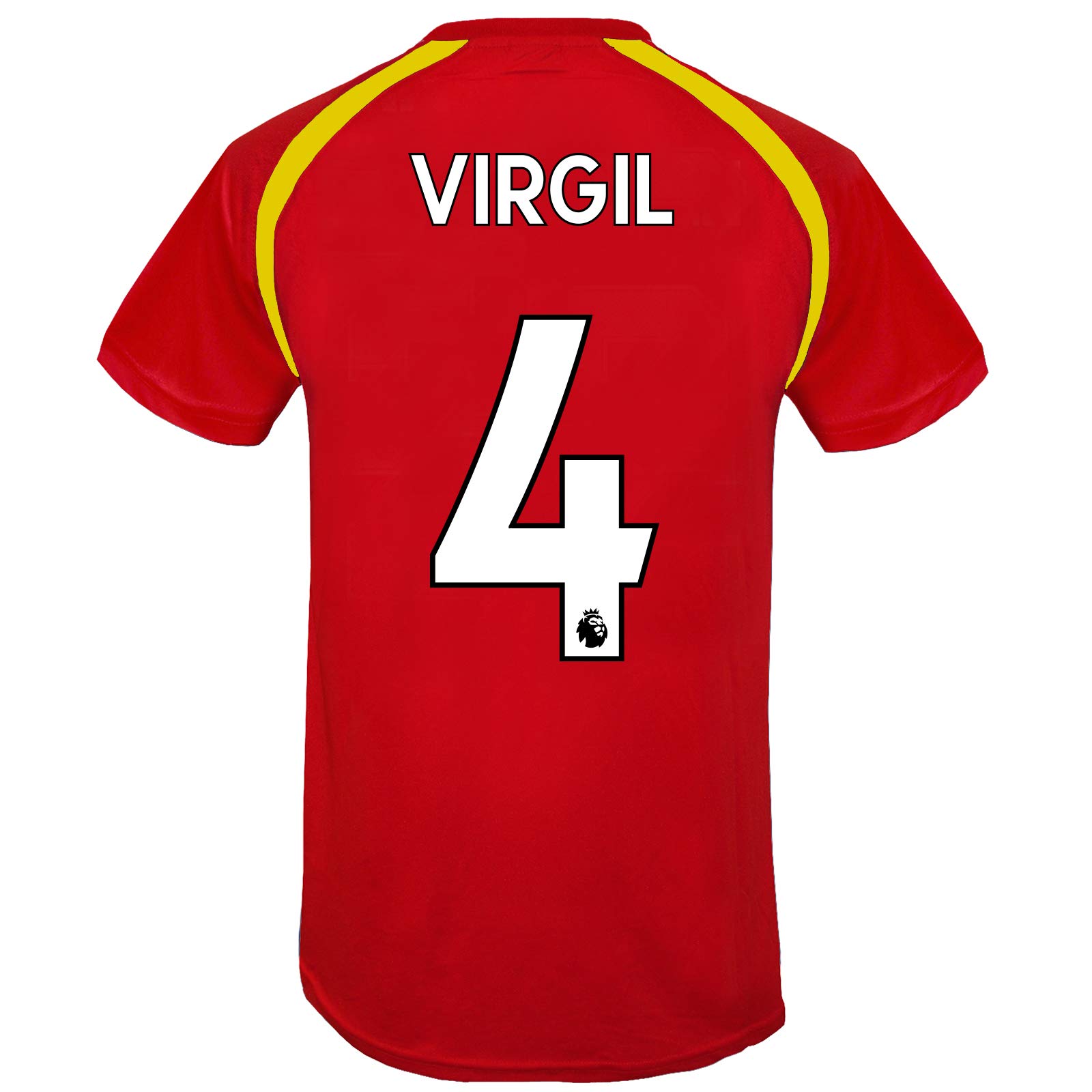 Liverpool Football Club Official Soccer Gift Mens Poly Training Kit T-Shirt