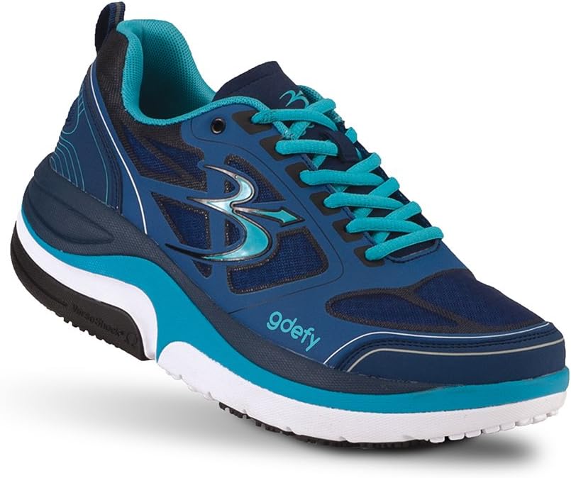 Gravity DefyerG-DEFY ION Men’s Orthopedic Walking Shoe | VersoShock Technology for Pain Associated with Prolonged Standing or Walking | Arch Support | Diabetic Shoes | Wide Shoes | Free Custom Orthotic