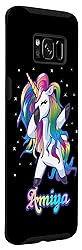 Galaxy S8 Phone Case Unicorn Dabbing AMIYA Custom