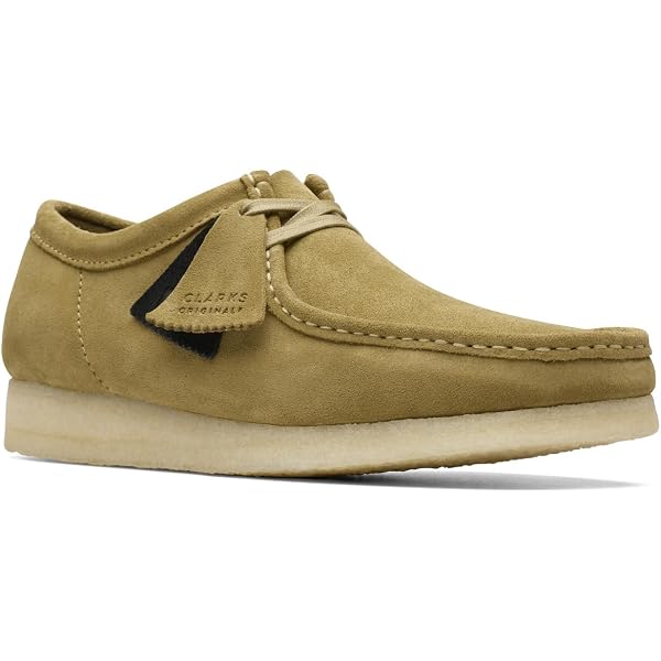 Chaussures Clarks Weaver Pour Hommes En Daim Marron - Taille M (Medium) - Neuf Avec étiquettes