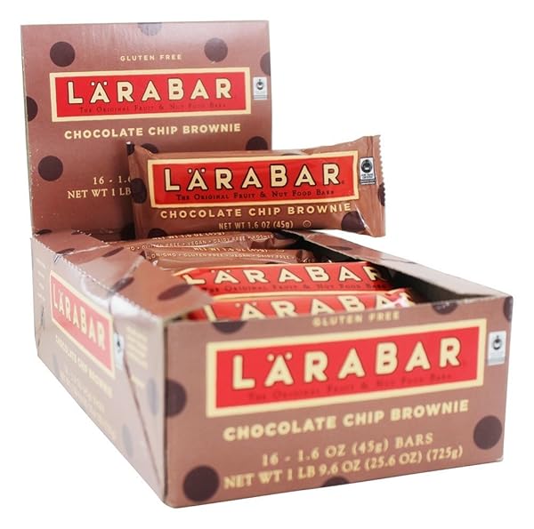 LARABAR CHOCOLATE CHIP BROWNIE – 16 BARS