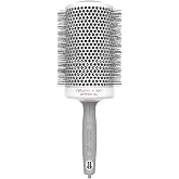 Olivia Garden Ceramic + Ion Speed XL - Extra-Long Round Thermal Hair Brush - Not Electrical - Professional Blowout Brush for 