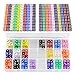 YOUSHARES 200 Pcs Multi-Color Dice Set & Storage Box Bundle – 20 Assorted Color with 10 Pcs each, 16mm Dice with Extra Massive Capacity Organizer Box, Perfect for Board Game & Family Party