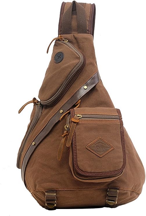 GENDA 2ARCHER Multifunctional Rugged Singleshoulder Cross Body Canvas
