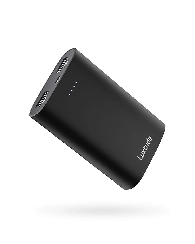Amazon.com: Luxtude 10000mAh Powerbank, Ultra-Compact Power Bank