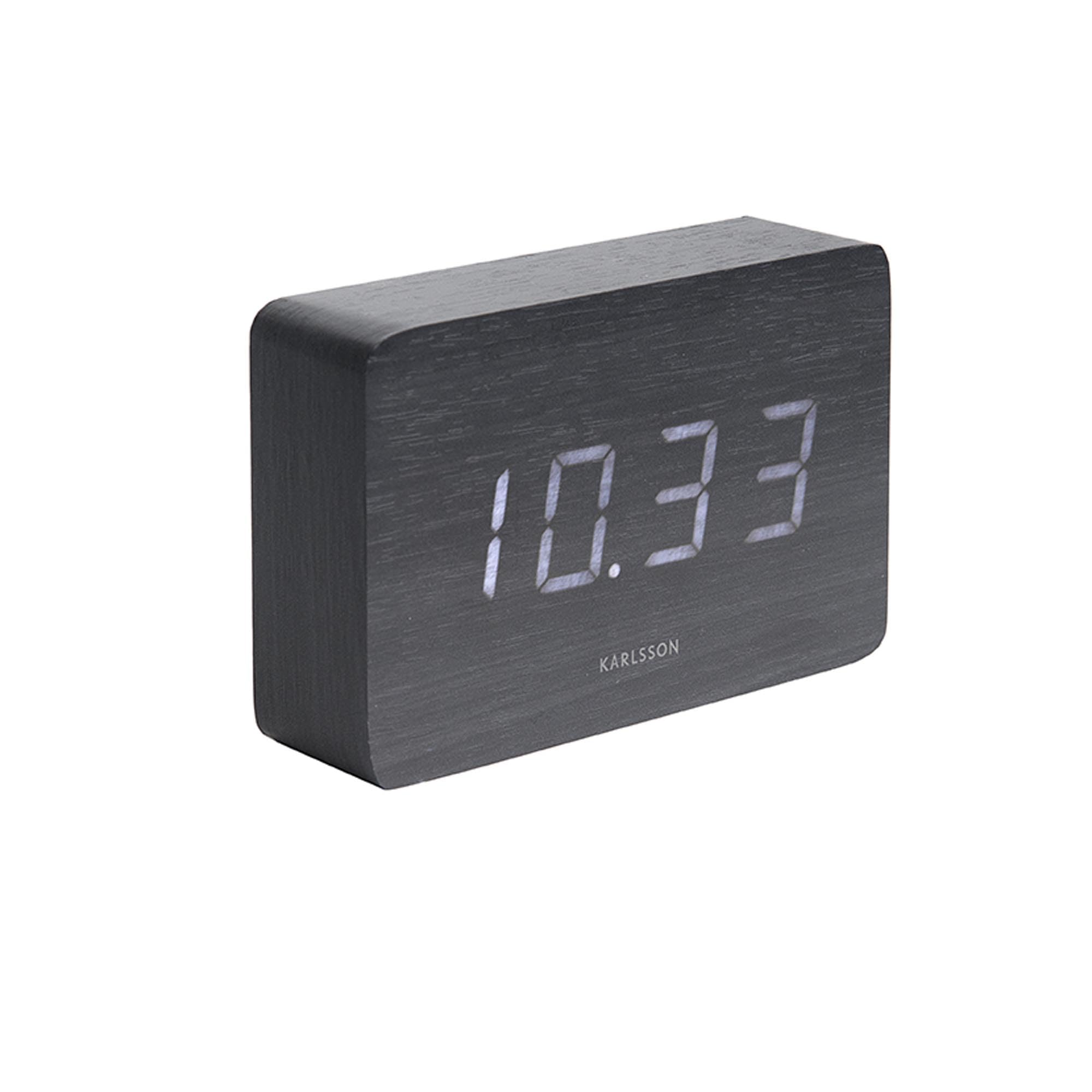 Karlsson Alarms Alarm Clocks Silent KA5653BK