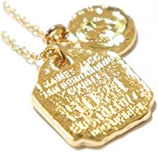 Amazon セクシーな大人の雰囲気を演出してくれる ロゴモチーフダブルコインネックレス お兄系 ネックレス メンズ カジュアル チェーン ネック アクセサリー アクセ お兄 メンズファッション シンプル レディース ペ ア ペアネックレス プレゼント ゴールド 48cm