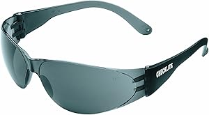 MCR Safety CL112AF Checklite Polycarbonate Gray Anti-Fog Lens Safety Glasses with Spatula Temple, 1 Pair