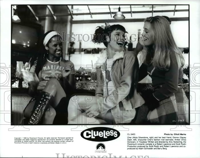 Historic Images - 1995 Press Photo Alicia Silvertone, Elisa Donovan & Stacey Dash in Clueless
