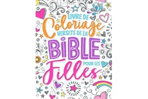 Livre de coloriage - Versets de la Bible pour les filles