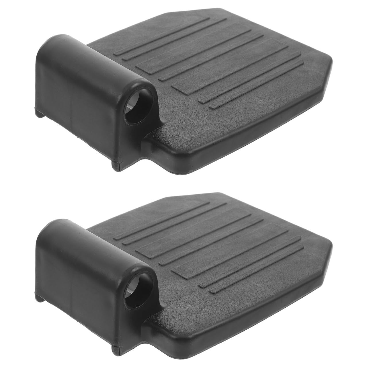 KOMBIUDA Universal Wheelchair Footrest Pedals Lightweight Replacement Foot Plate Elevating Leg Rest for Mobility Scooter and Wheelchair Accessories