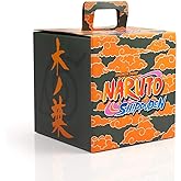 JUST FUNKY Naruto Shippuden Konoha Collectors Looksee Box | Mystery Box Collectors Items | Naruto Toys and Accessories | 5 Themed Toy Collectibles