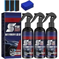 Ceramic Car Coating Spray - 3-in-1 Waterless Wash, Polish & Protectant, 2 Pack, Nano Technology
