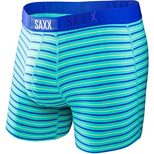 SAXX Vibe Boxer Brief, S, Outback Stripe
