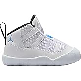 Nike Jordan Air 11 Retro 'Legend Blue' Crib Booties Infant (CI6165-104, White)