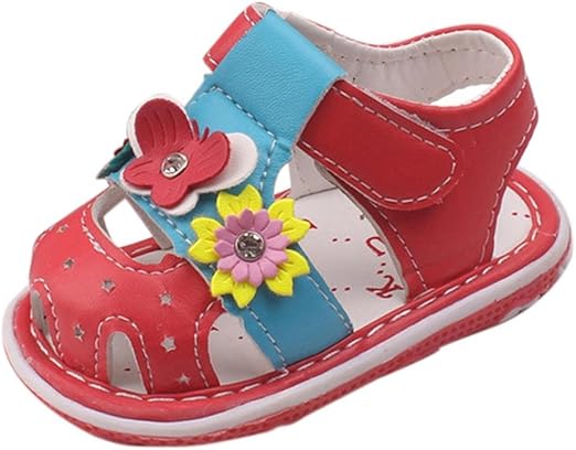 closed toe baby girl sandals