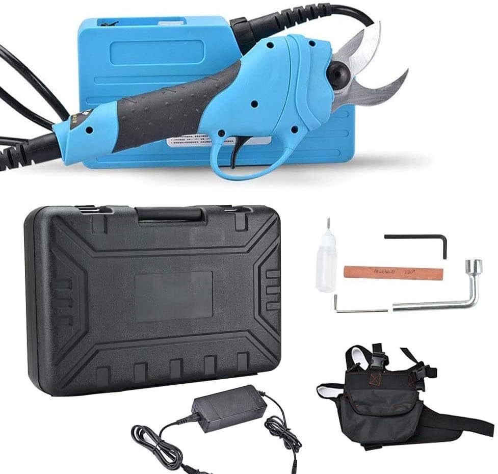 JXH 30Mm Electric Pruning Shears Rechargeable Scissor Tree