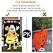 Aytai Halloween Hanging Toss Game Halloween Bean Bag Toss Games with 3 Bean Bags Party Games for Kids, Halloween Games for Kids Party Halloween Decorations