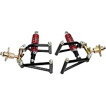 Flynsu 11'' Front Suspension Shock Swing Arm Full Kit Upper Lower