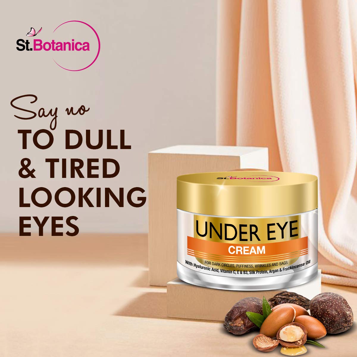 stbotanica pure radiance under eye cream