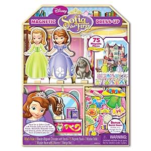 Amazon.com: Sofia the First Magnetic Dress up and Playhouse Castle: Toys & Games