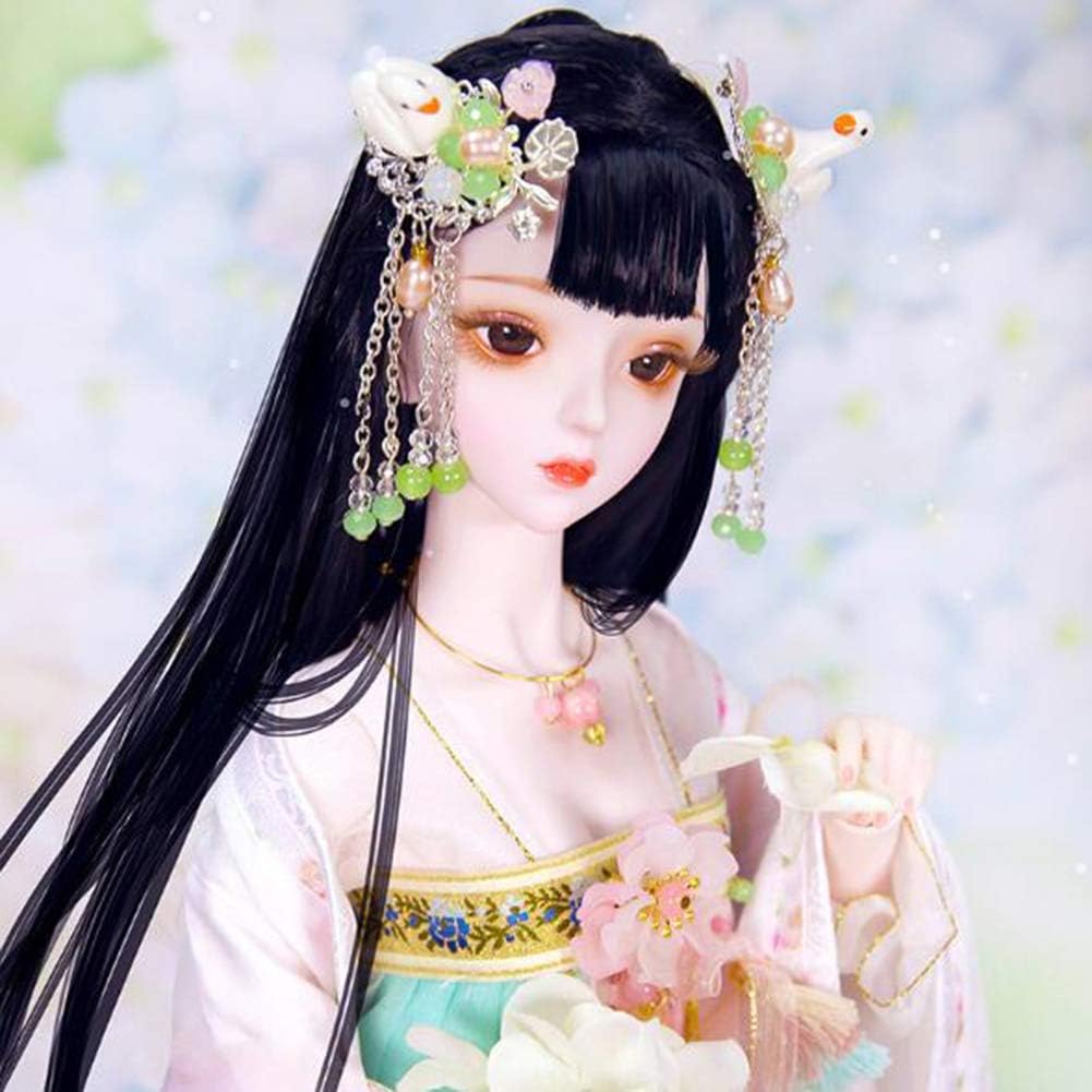 LAK BJD Dolls with Different Motion,1/3 SD Doll 24 Inch 26 Ball Jointed Doll DIY Toys with Full Set Clothes Shoes Wig Makeup, Best Gift for Girls