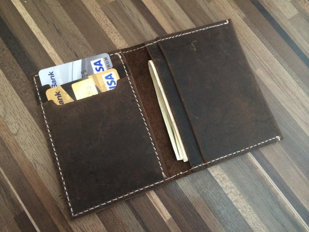 FAIRCRAFT Men's Hunter Bifold Wallet Leather Wallet Oil Pull up Leather